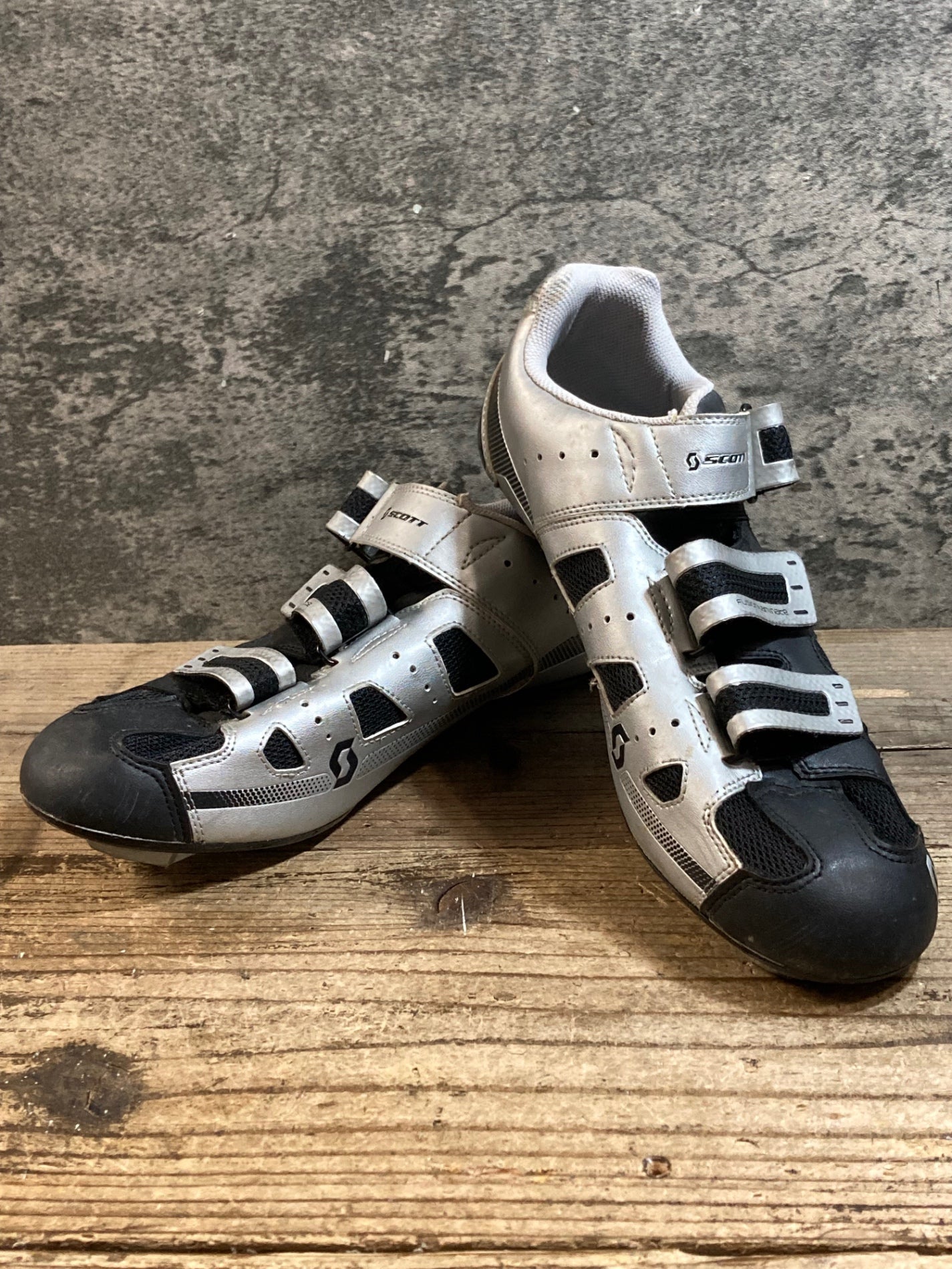 KE358 スコット SCOTT ビンディングシューズ SPD-SL EU45 黒銀 – BICI