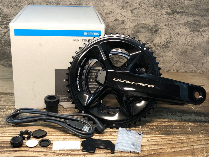JD650 シマノ SHIMANO デュラエース DURA-ACE FC-R9200-PX パワーメーター クランクセット 50/34T 170mm 動作確認済