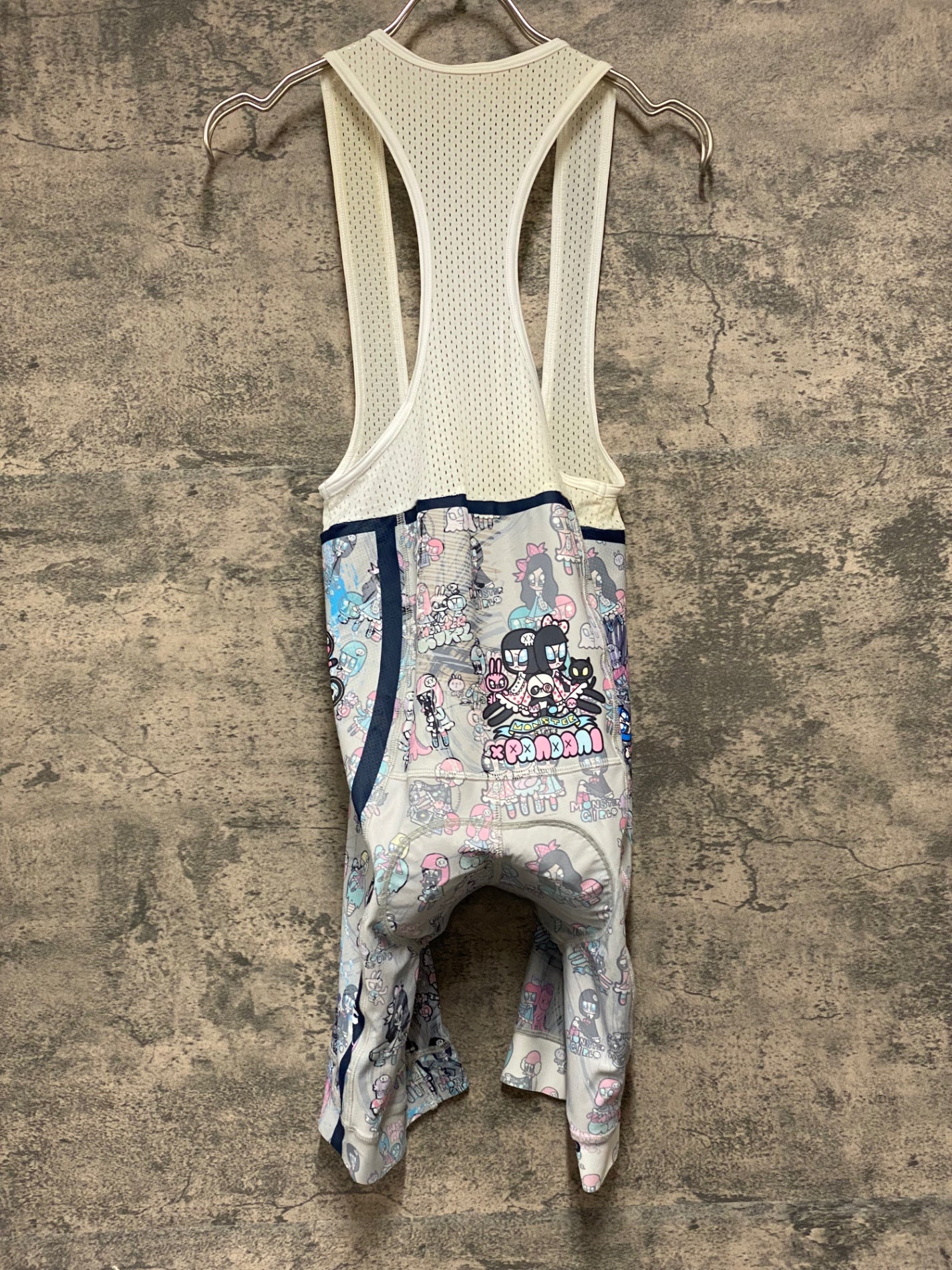 KD095 パンダーニ Pandani Cycle 半袖 サイクルジャージ M 白