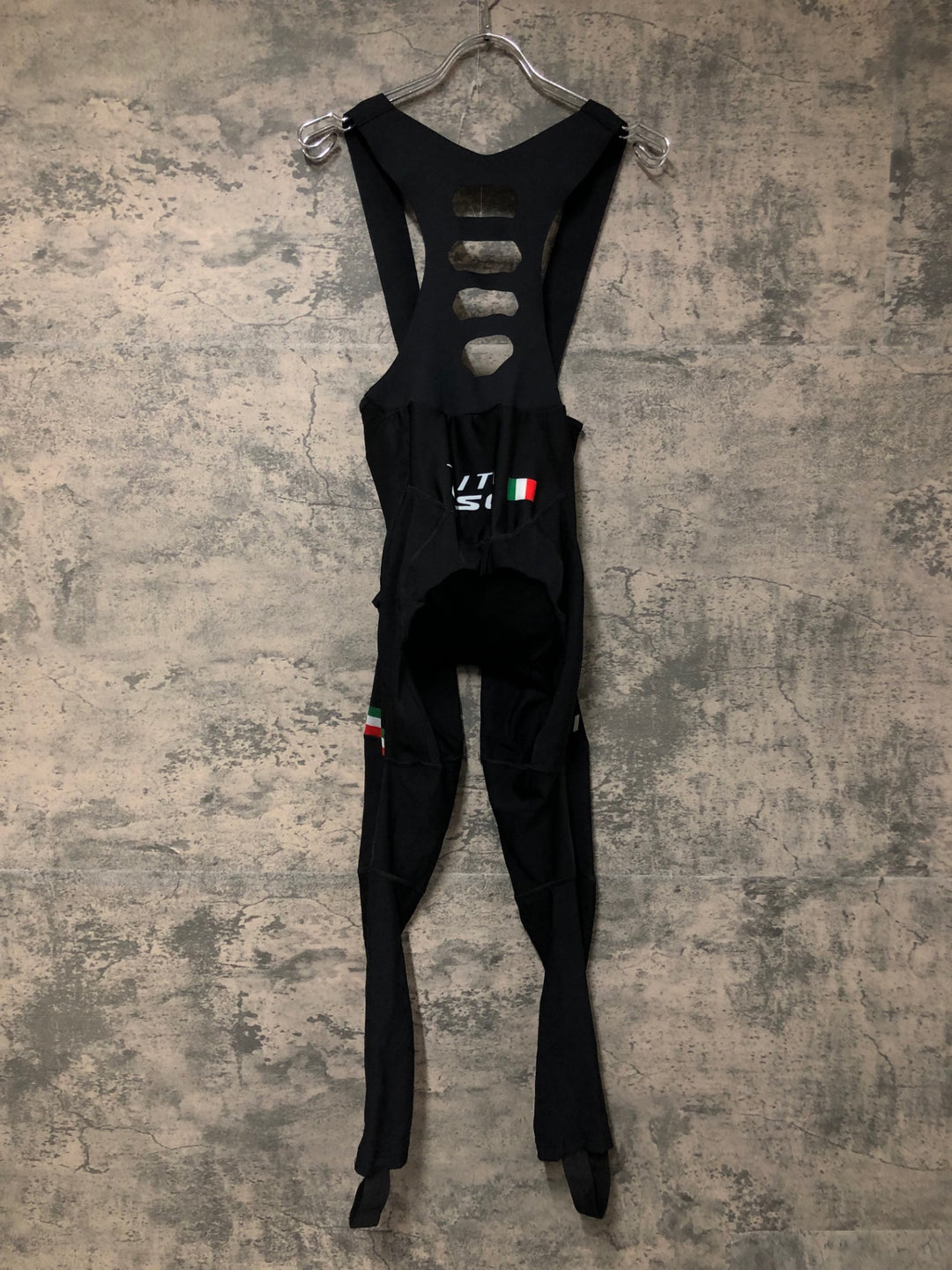 KC242 ジェッセージ GSG ビブタイツ 黒 S 裏起毛