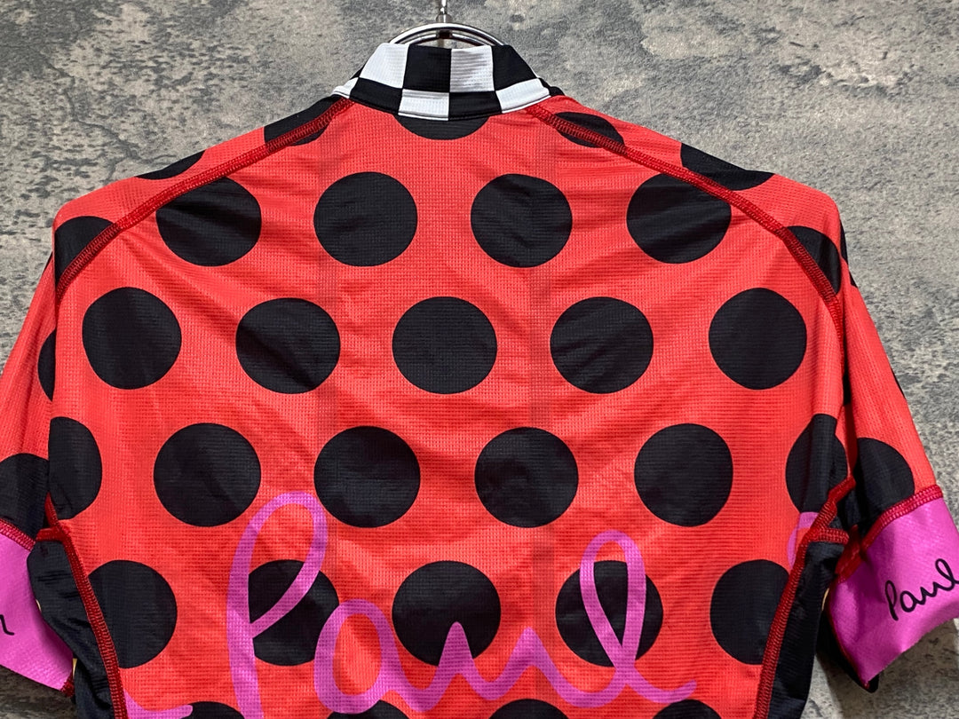 KN955 アレ ALE x ポールスミス Paul Smith 半袖 サイクルジャージ 赤 S