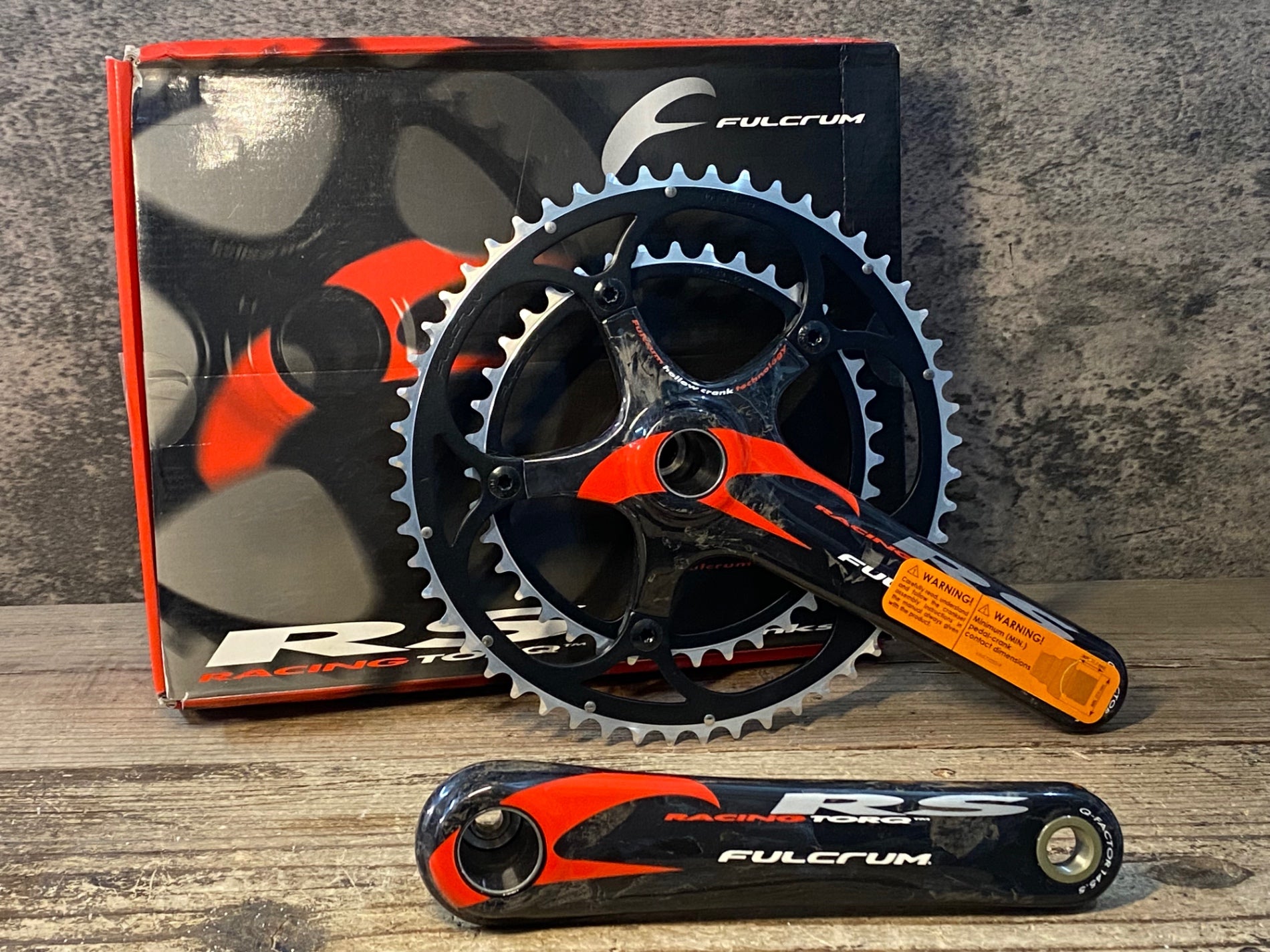 JR694 フルクラム FULCRUM RACING TORQ RS クランクセット 53/39T