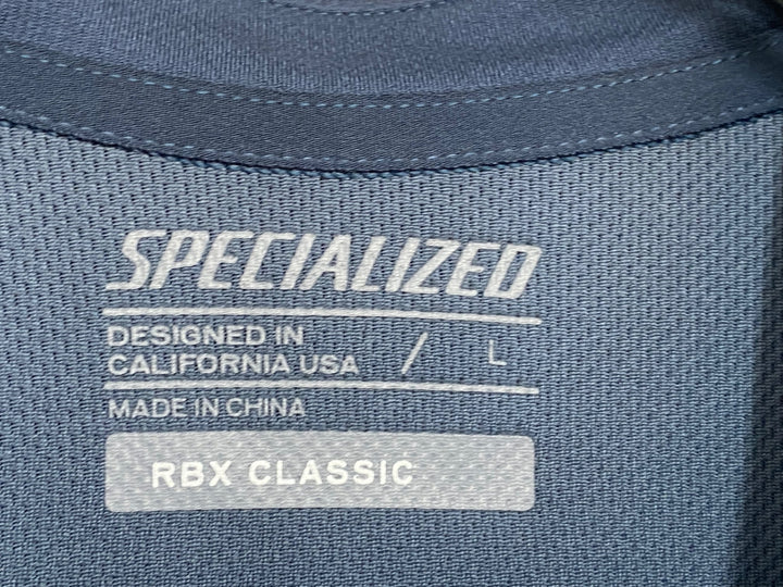 JX267 スペシャライズド SPECIALIZED RBX CLASSIC 長袖 サイクルジャージ グレー L