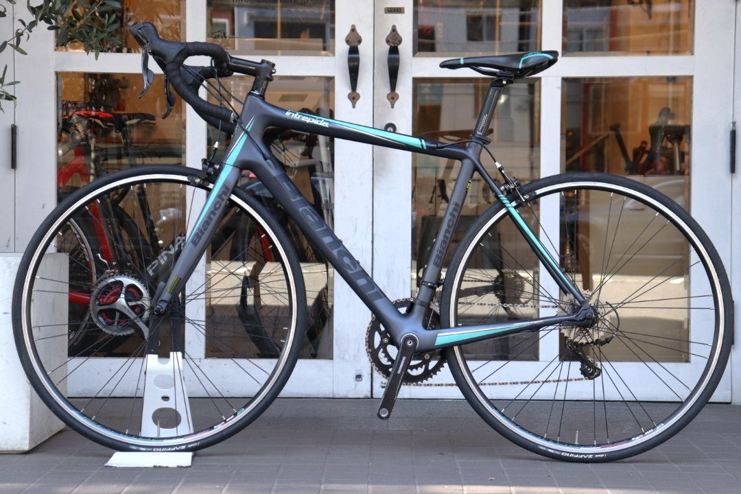 ビアンキ Bianchi イントレピーダ INTREPIDA 2017モデル 54サイズ シマノ ソラ 3500 9S カーボン ロードバイク 【横浜店】