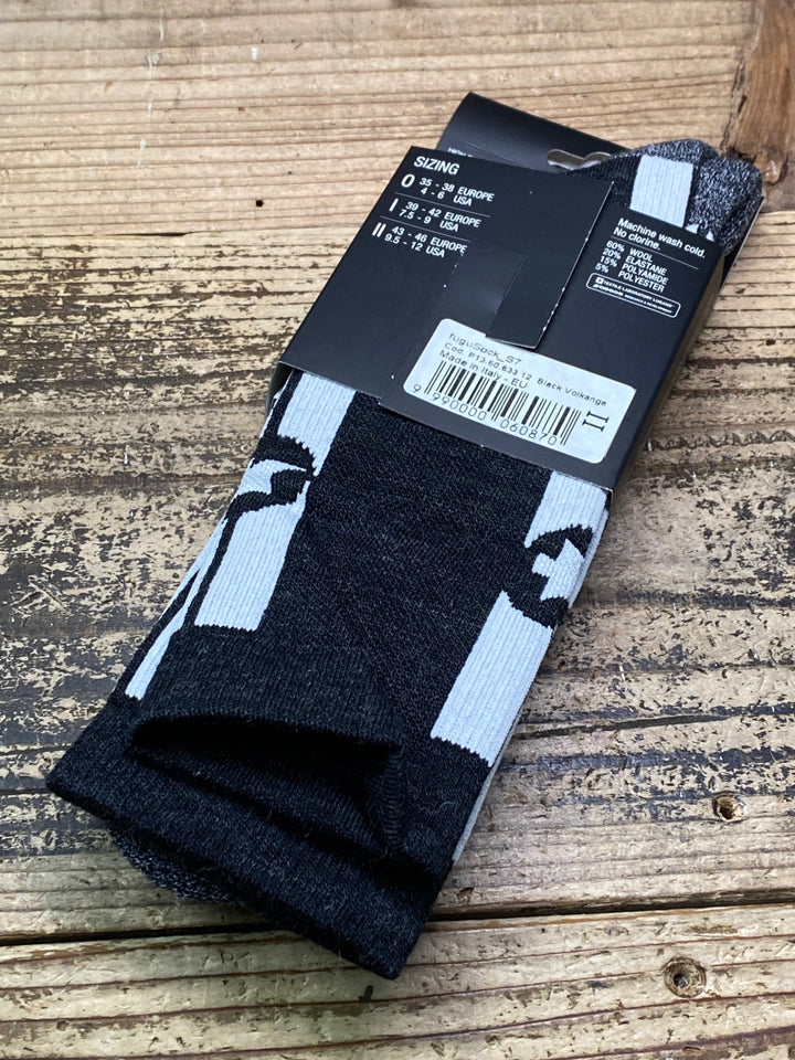 JQ148 アソス assos fugu Socks S7 サイクルソックス 黒 L