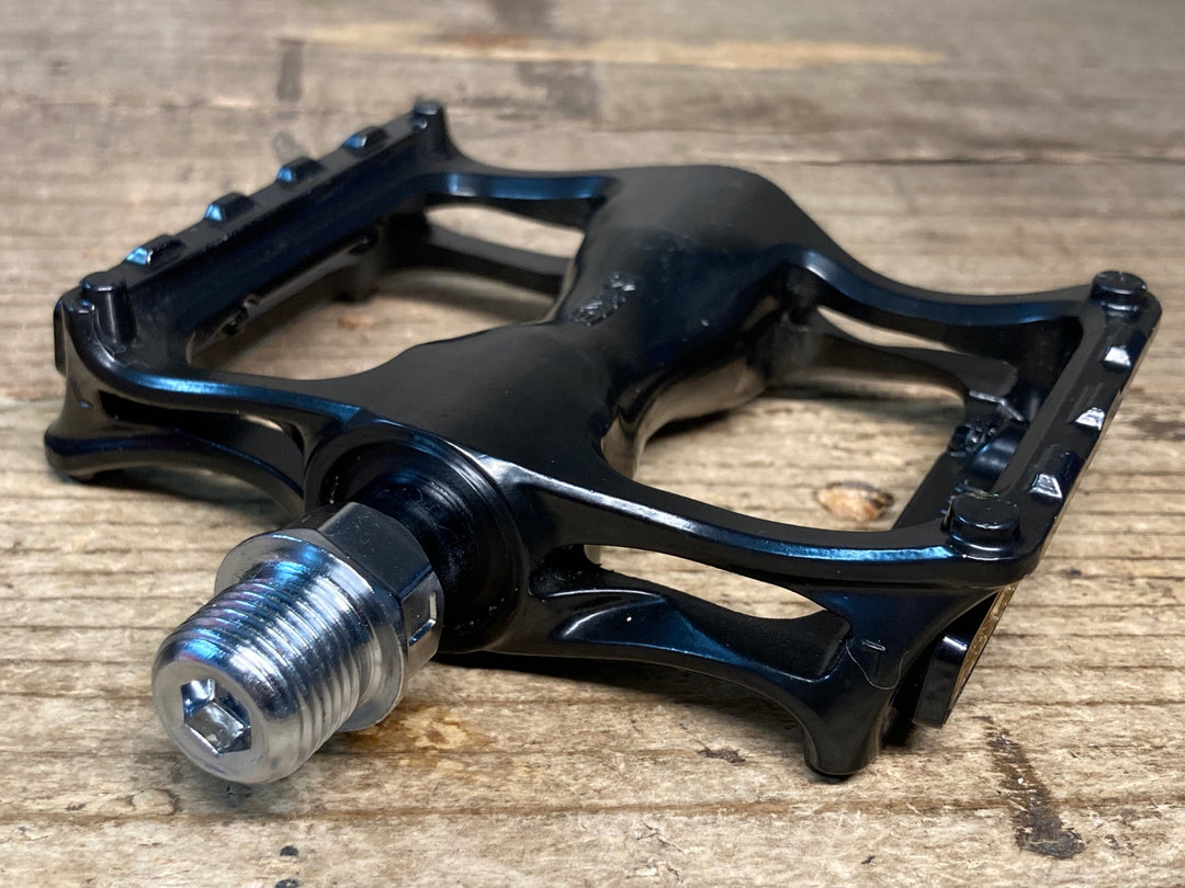 JI020 三ヶ島 MKS SEAHORSE フラットペダル 黒
