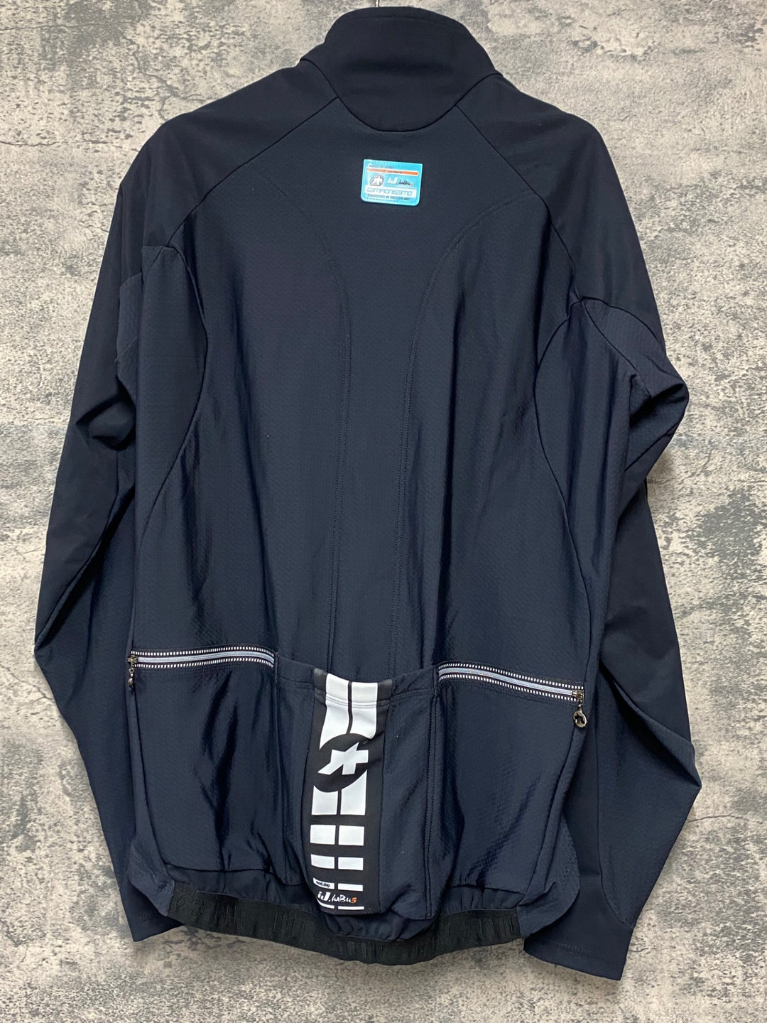 JW292 アソス ASOSS iJ.haBu5 長袖 サイクルジャケット 黒 XL 裏起毛