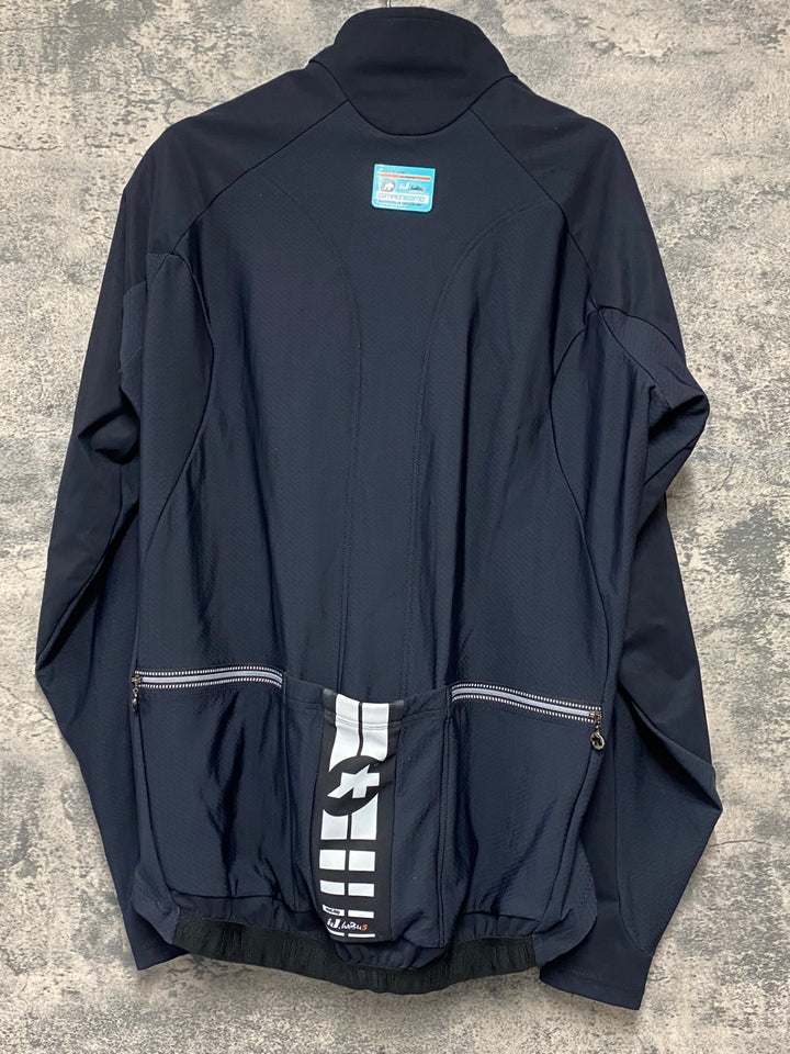 JW292 アソス ASOSS iJ.haBu5 長袖 サイクルジャケット 黒 XL 裏起毛