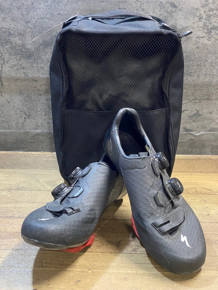 KL381 スペシャライズド SPECIALIZED S-WORKS 7 RD ビンディングシューズ 3穴 BOA 黒 EU41