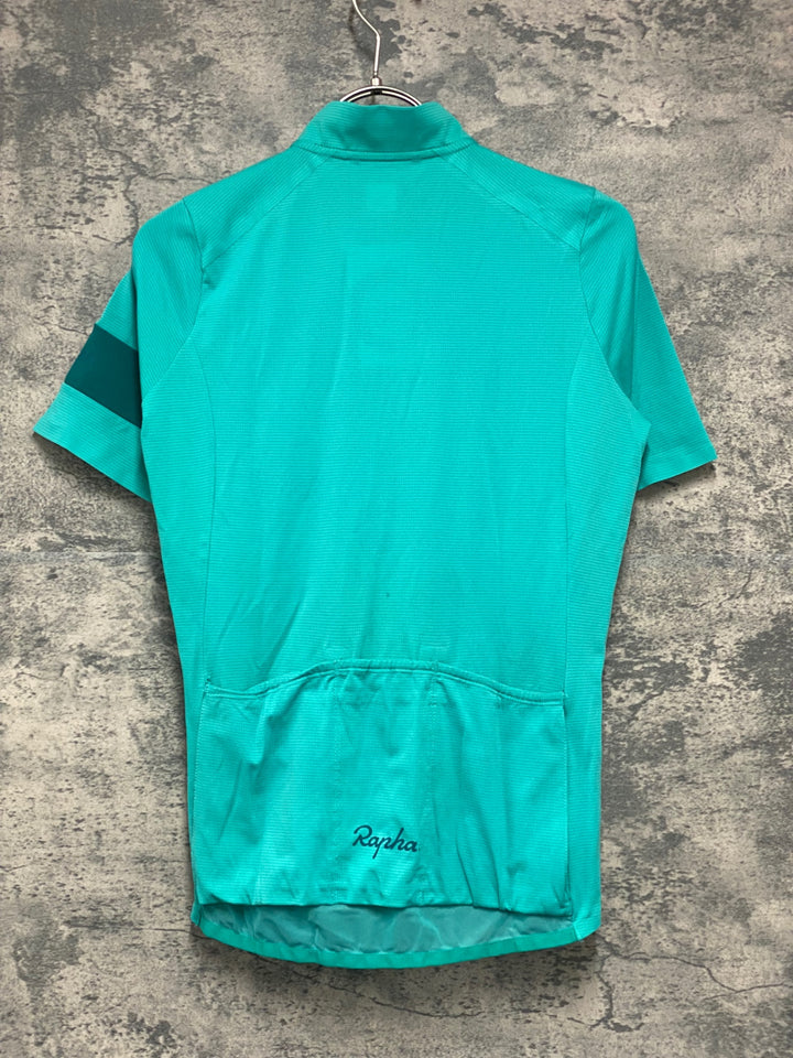 JX647 ラファ Rapha WOMEN'S CLASSIC FLYWEIGHT JERSEY 半袖 サイクルジャージ ライトグリーン レディース XS