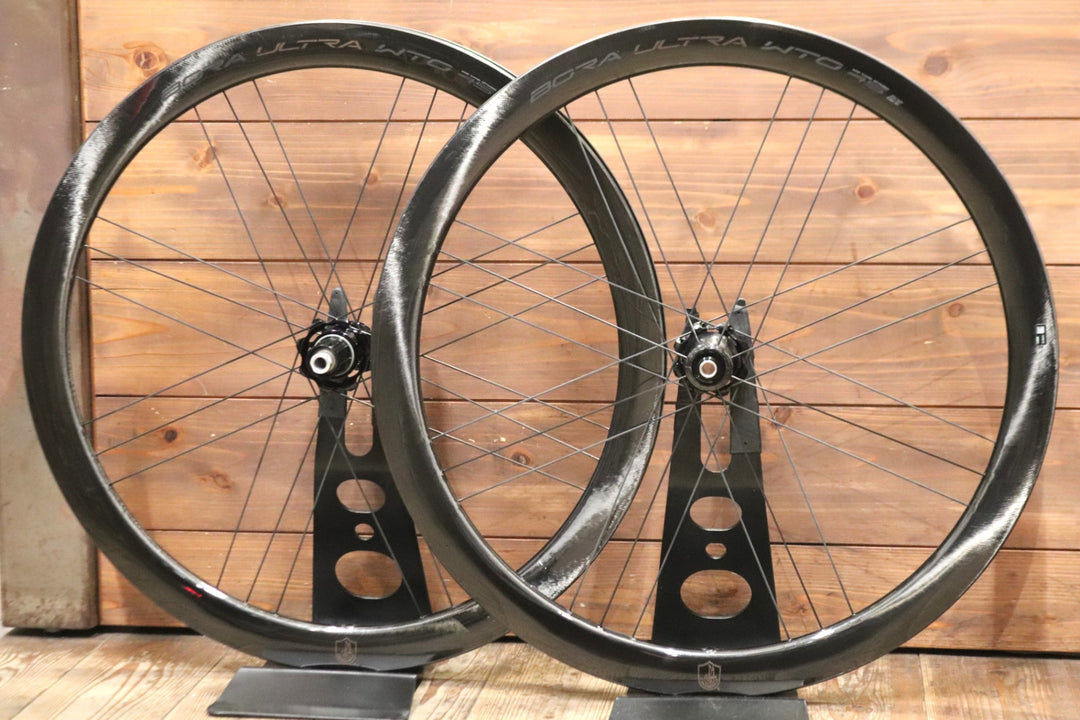 カンパニョーロ CAMPAGNOLO ボーラ ウルトラ BORA ULTRA WTO 45 DB カーボン チューブレス ホイールセット シマノ11S/12S 19C 【東京南麻布店】