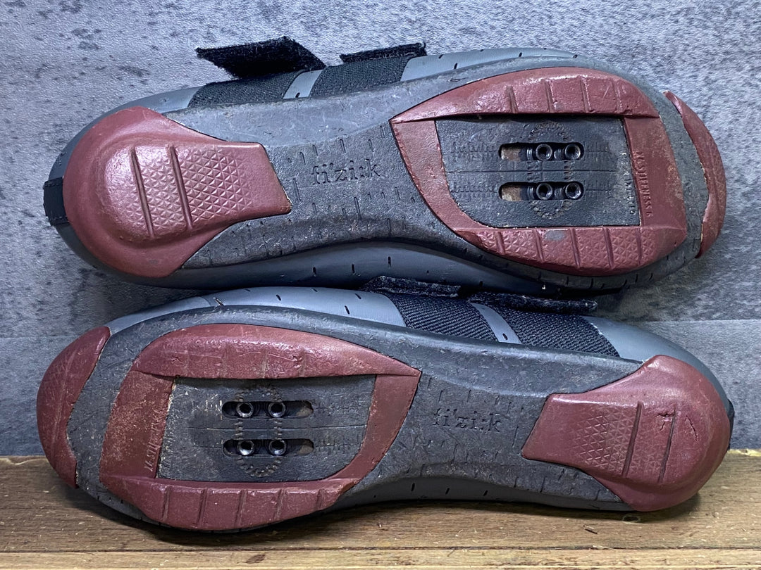 JJ149 フィジーク fizik テラ TERRA POWERSTRAP X4 ビンディングシューズ EU39.5 SPD 黒