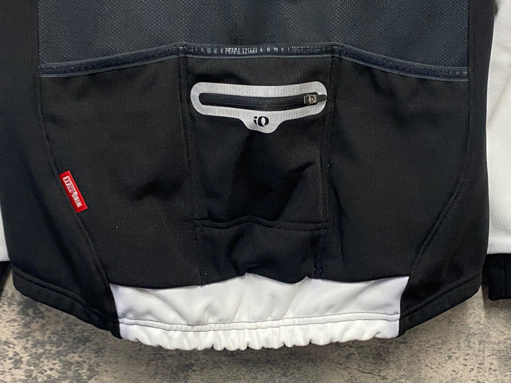 JU926 パールイズミ PEARL iZUMi 長袖 サイクルジャケット 裏起毛 黒 M