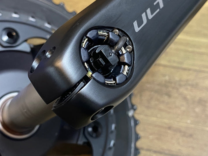 JN035 シマノ SHIMANO アルテグラ ULTEGRA FC-R8100-P 170mm 50/34T 両足計測パワーメーター クランクセット 接続確認済
