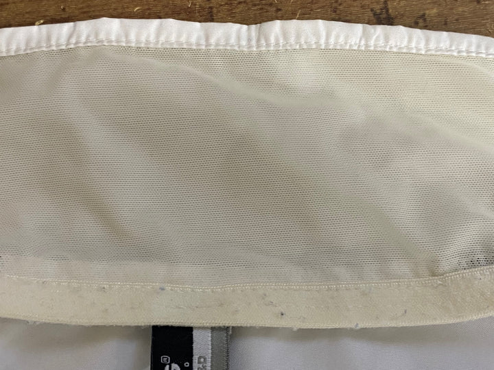 JV136 アソス ASSOS HYBRO V2 長袖 ウインドブレイカー 白 XL ※スレ