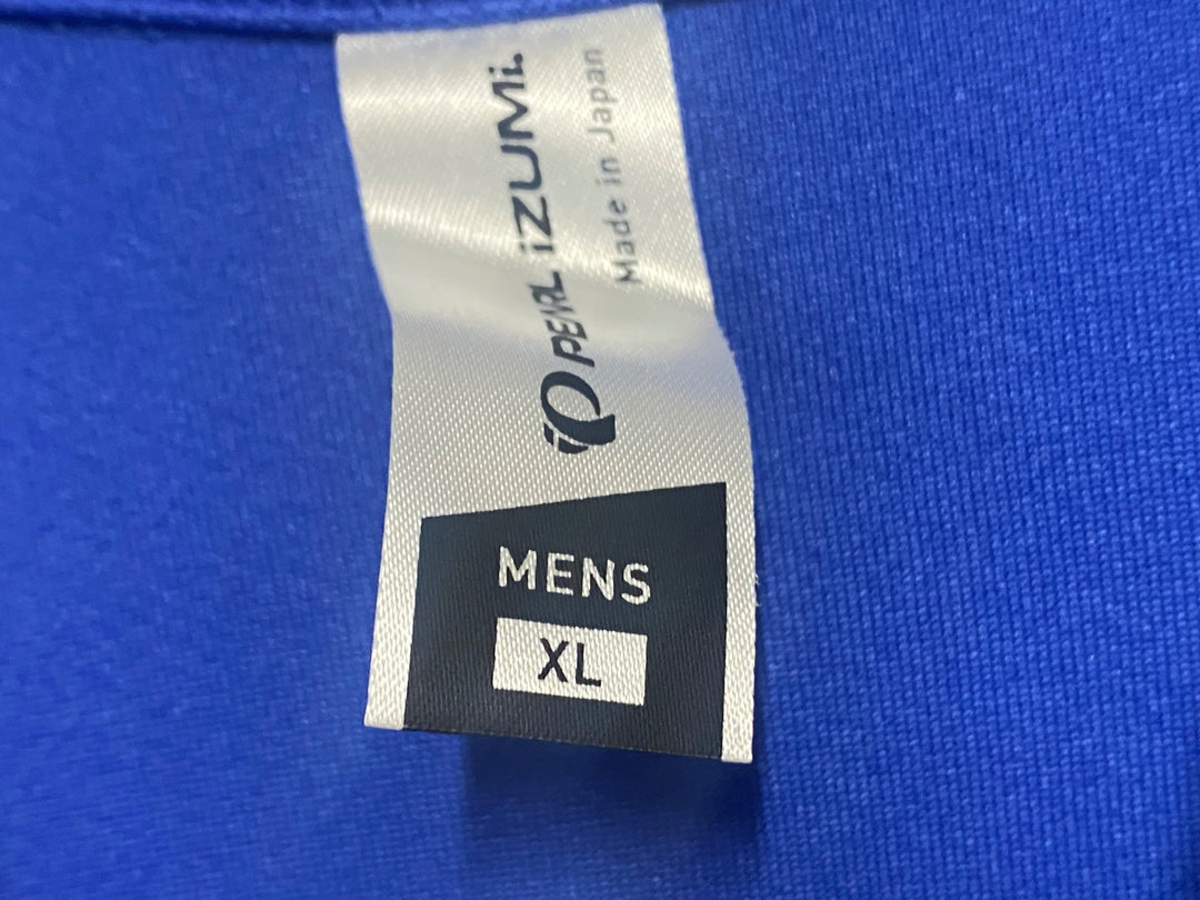 JW041 パールイズミ PEARL iZUMi 長袖サイクルジャージ 青 MEN'S XL
