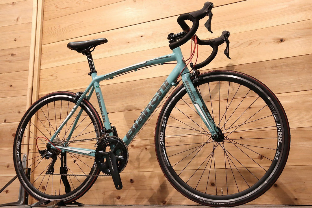 ビアンキ Bianchi ヴィアニローネ Via Nirone7 2015 55サイズ アルテグラ R8000 11S アルミ ロードバイク 【千葉店】