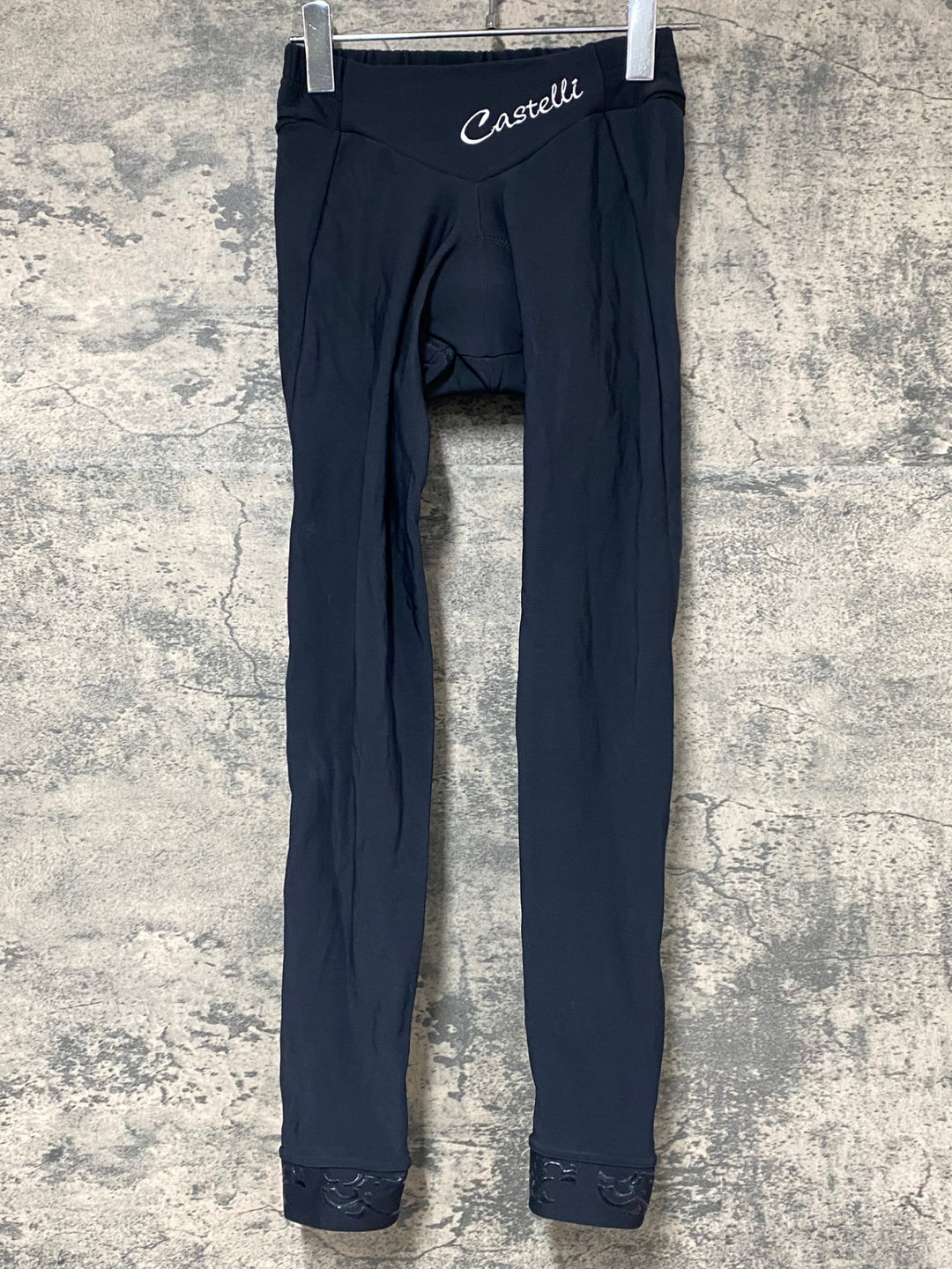 JU265 カステリ CASTELLI レーサータイツ 黒 レディース S