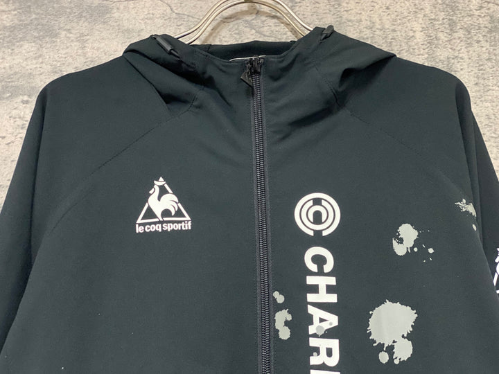 KI743 ルコックスポルティフ le coq sportif CHARI＆CO 長袖 パーカー 黒 S