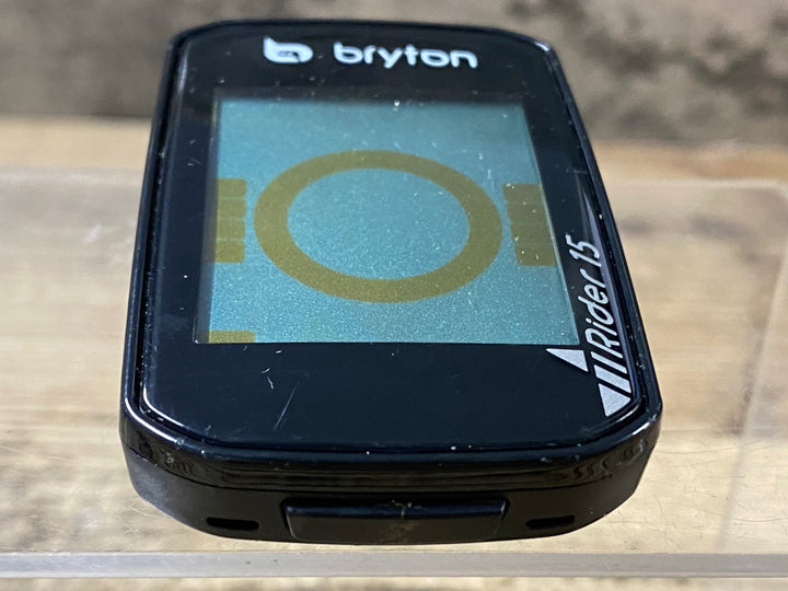 JQ325 ブライトン bryton Rider15 サイクルコンピューター 起動確認済み
