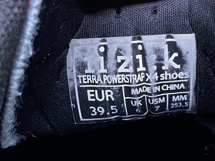 JJ149 フィジーク fizik テラ TERRA POWERSTRAP X4 ビンディングシューズ EU39.5 SPD 黒