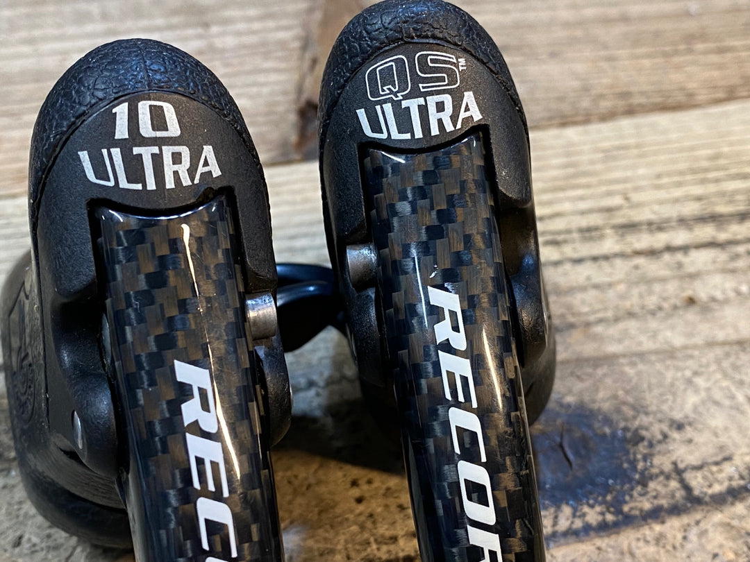 JV004 カンパニョーロ Campagnolo レコード RECORD QS ULTRA エルゴレバー 2x10s
