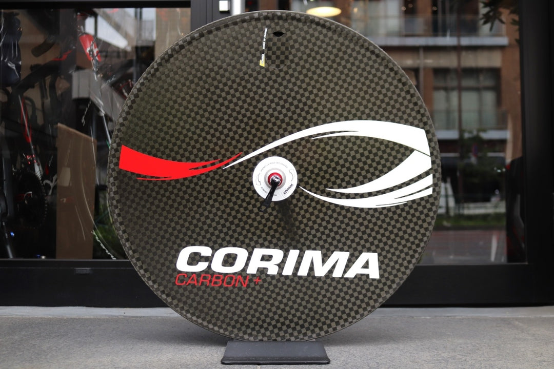 【訳あり】 コリマ CORIMA C+ 2D カーボン チューブラー リムブレーキ リアホイール シマノ12/11Sフリー 【東京南麻布店】