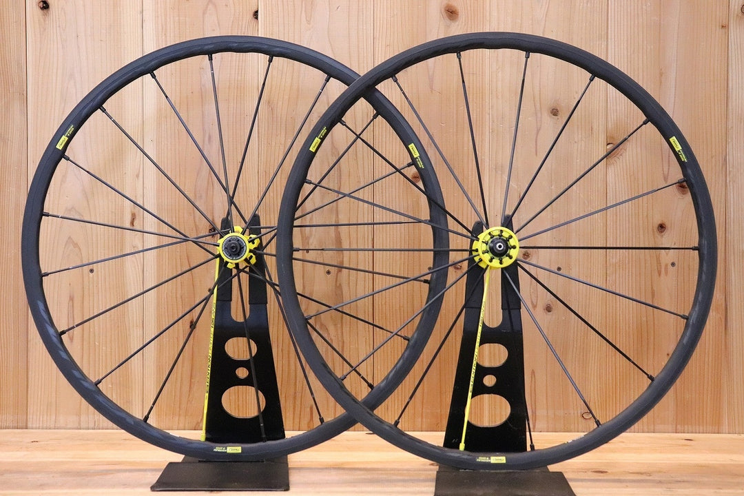 マビック MAVIC キシリウム KSYRIUM 125  アルミ クリンチャー ホイールセット シマノ 11S/12S ナローリム 15C 【芦屋店】