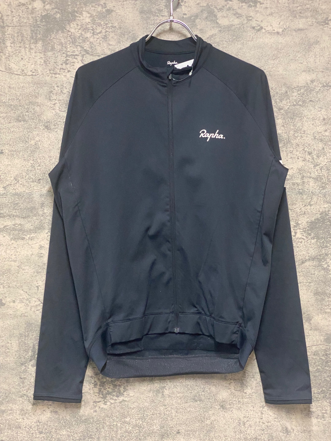 KC156 ラファ Rapha CORE LONG SLEEVE JERSEY 長袖 サイクルジャージ 黒 L