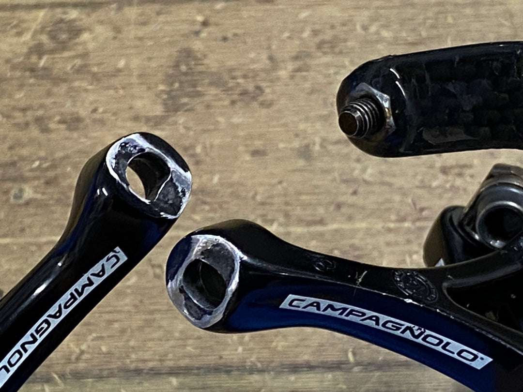 JO230 カンパニョーロ CAMPAGNOLO SUPER RECORD BR15-SR スケルトン キャリパーブレーキ セット