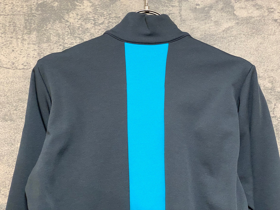 JO285 カステリ CASTELLI 長袖サイクルジャージ 灰色 S 裏起毛