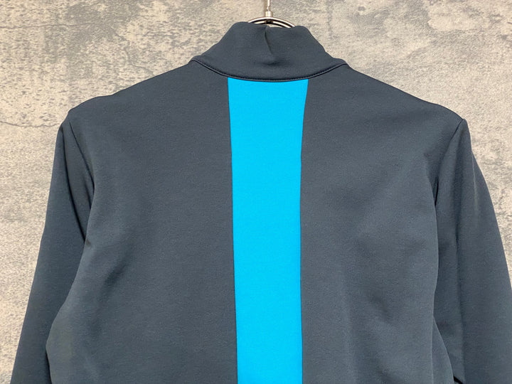 JO285 カステリ CASTELLI 長袖サイクルジャージ 灰色 S 裏起毛