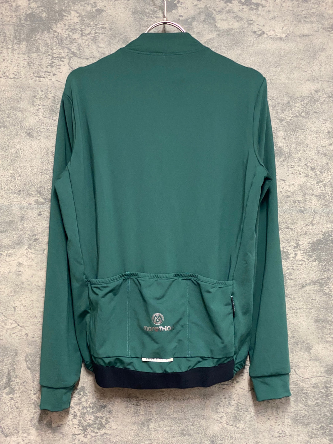 KB557 モーゼン morethan 長袖 サイクルジャージ 緑 L