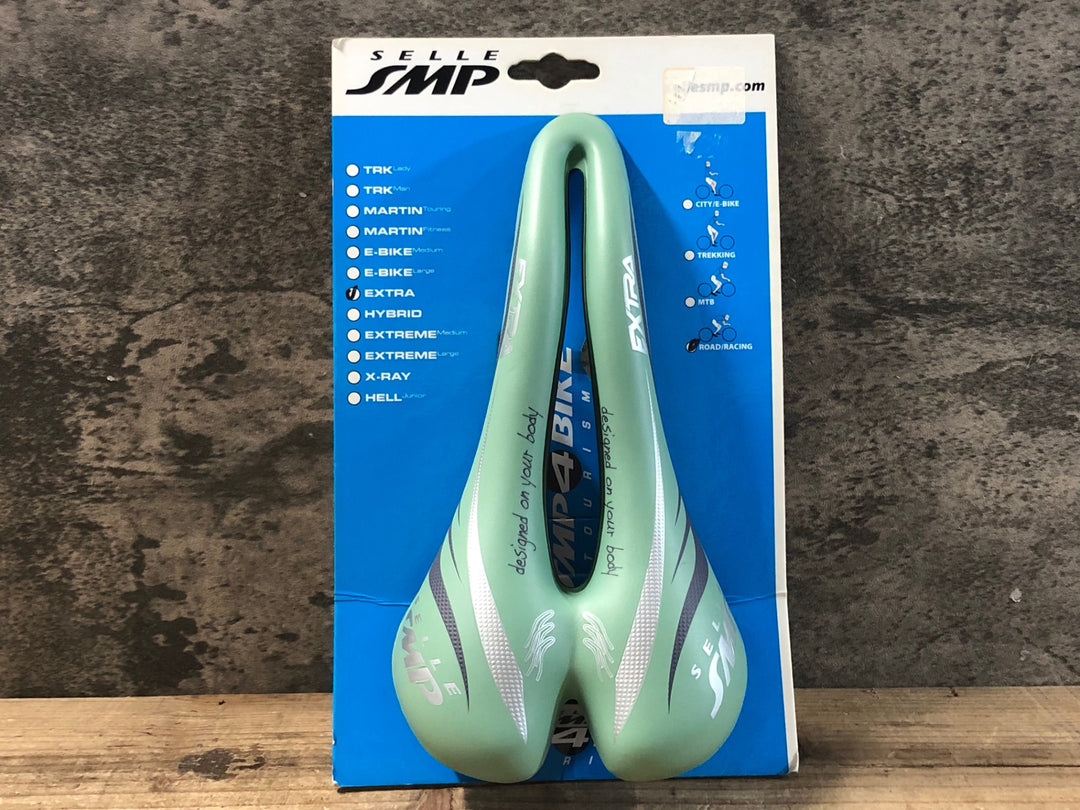 KL118 SELLE SMP EXTRA サドル ライトグリーン ※擦れ