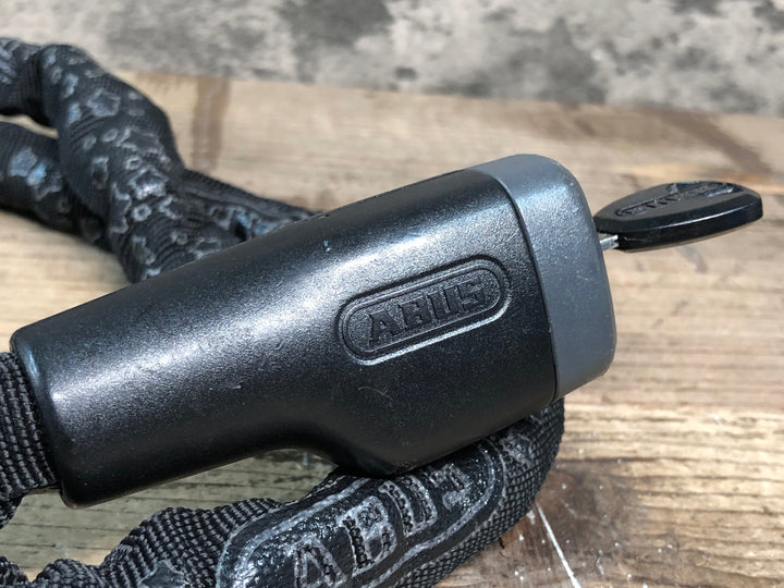 JB222 アブス ABUS 5805K 鍵式 チェーンロック 黒