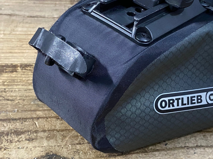 JY845 オルトリーブ ORTLIEB サドルバッグ グレー ※カスタム品のためジャンク