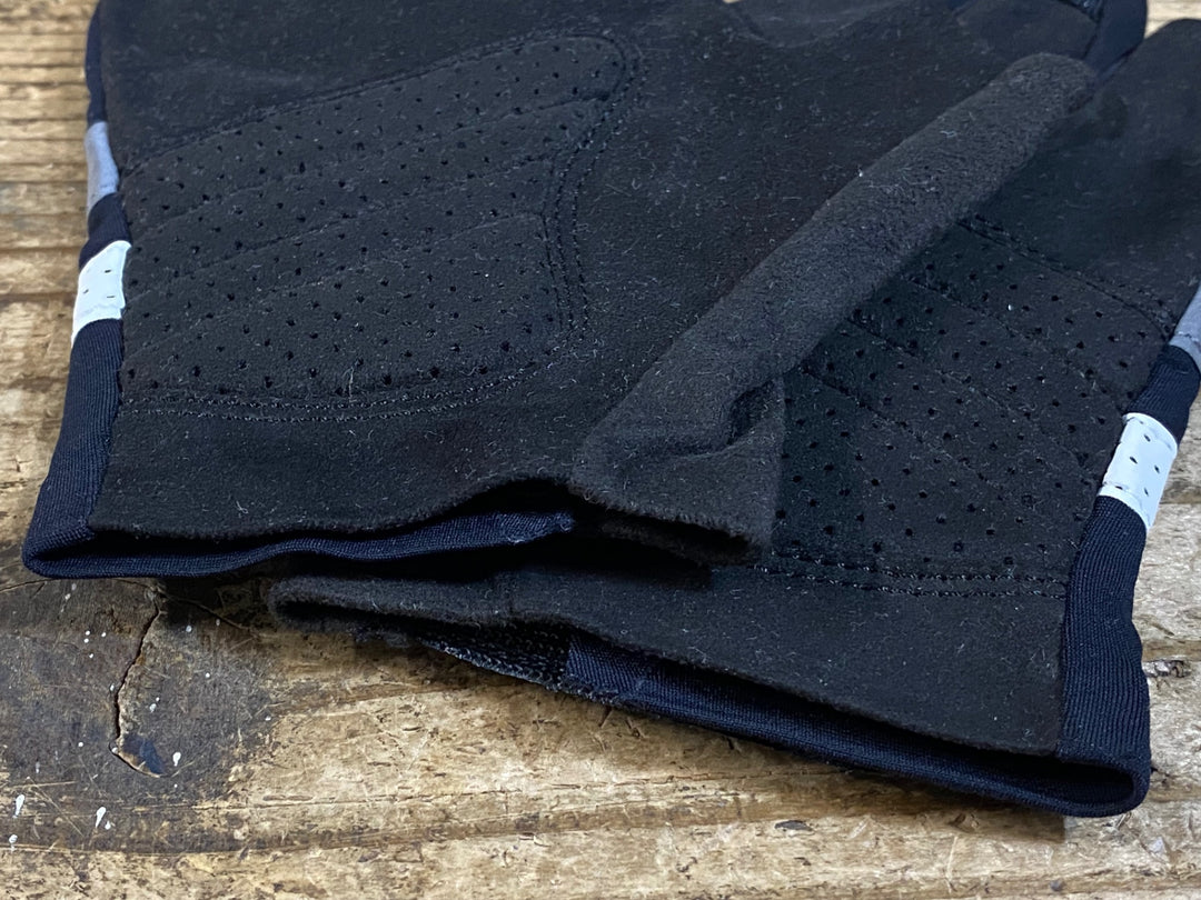 KH475 ラファ RAPHA BREVET MITTS 指抜き グローブ S 黒紺