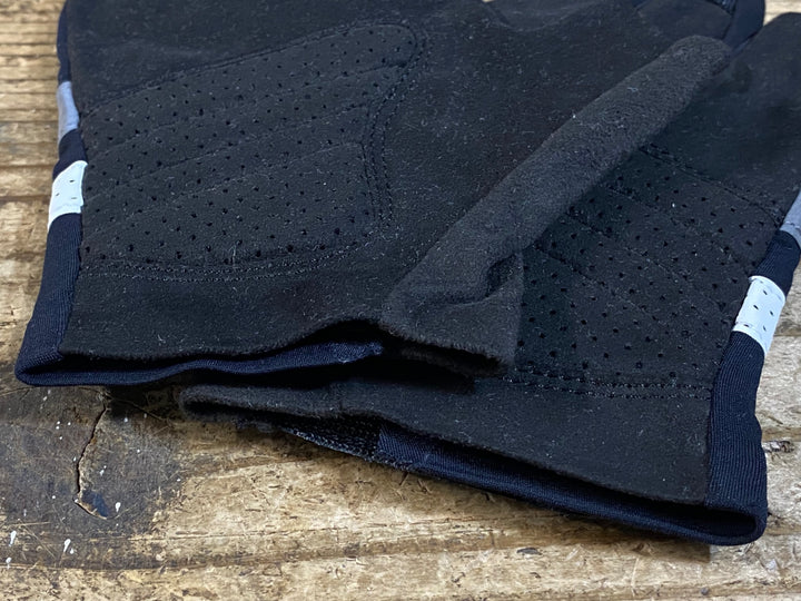 KH475 ラファ RAPHA BREVET MITTS 指抜き グローブ S 黒紺
