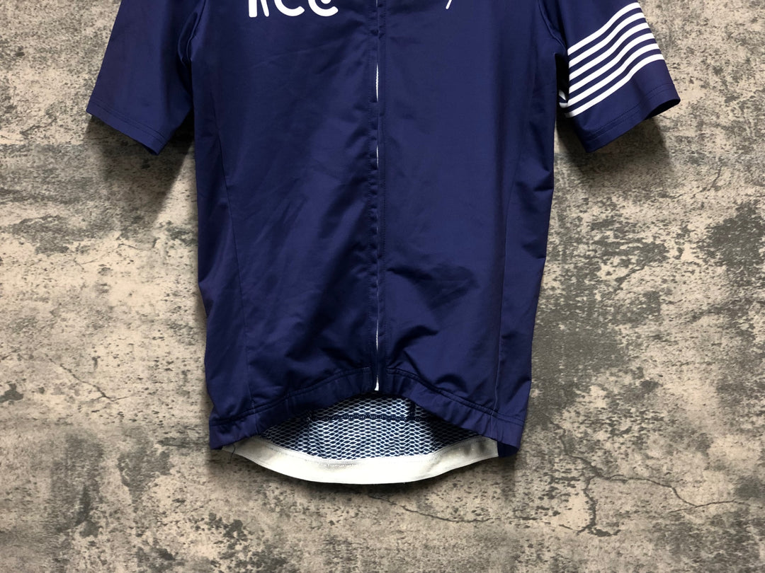 KH625 ラファ Rapha MIDWEIGHT RACE JERSEY 半袖 サイクルジャージ 紺 S CUSTOM