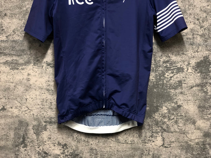 KH625 ラファ Rapha MIDWEIGHT RACE JERSEY 半袖 サイクルジャージ 紺 S CUSTOM