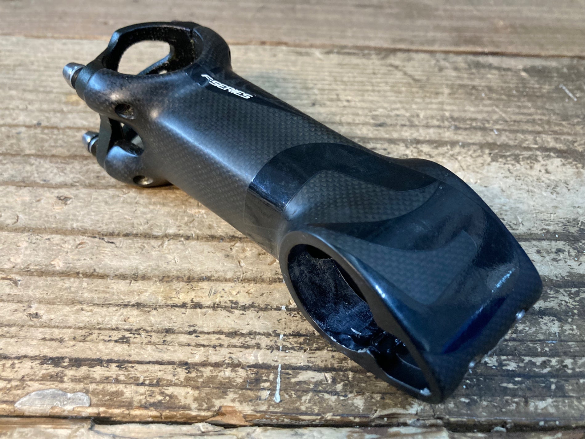 JN860 モスト MOST TIGER ULTRA AERO 1K CARBON ステム 黒 OS φ31.8