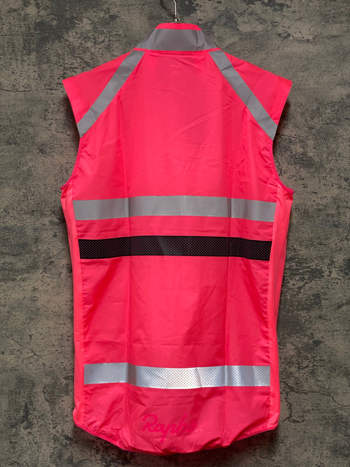 KH994 ラファ Rapha BREVET VISIBILITY GILET サイクルベスト ジレ ピンク S