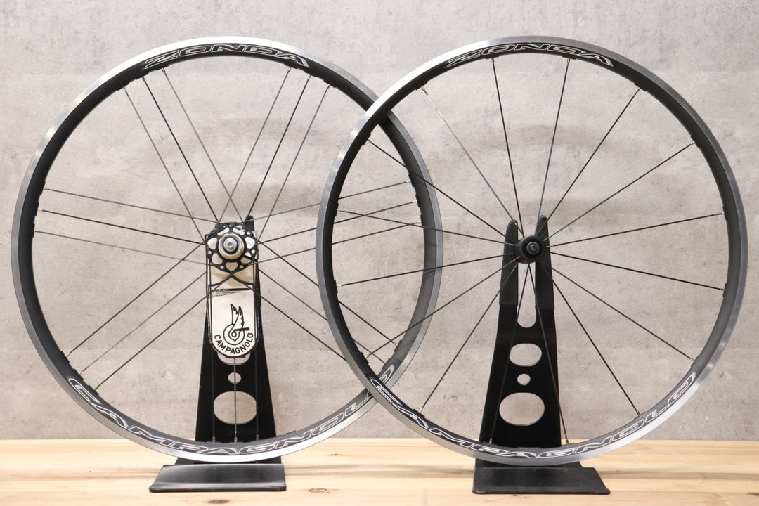 カンパニョーロ CAMPAGNOLO ゾンダ ZONDA C17 アルミ クリンチャー ホイールセット シマノ12S/11S 【さいたま浦和店】