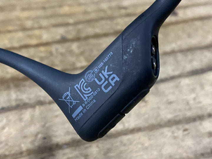 KJ127 ショックス SHOKZ オープンラン プロ OPENRUN PRO ヘッドホン ワイヤレス 骨伝導 黒 動作確認済み