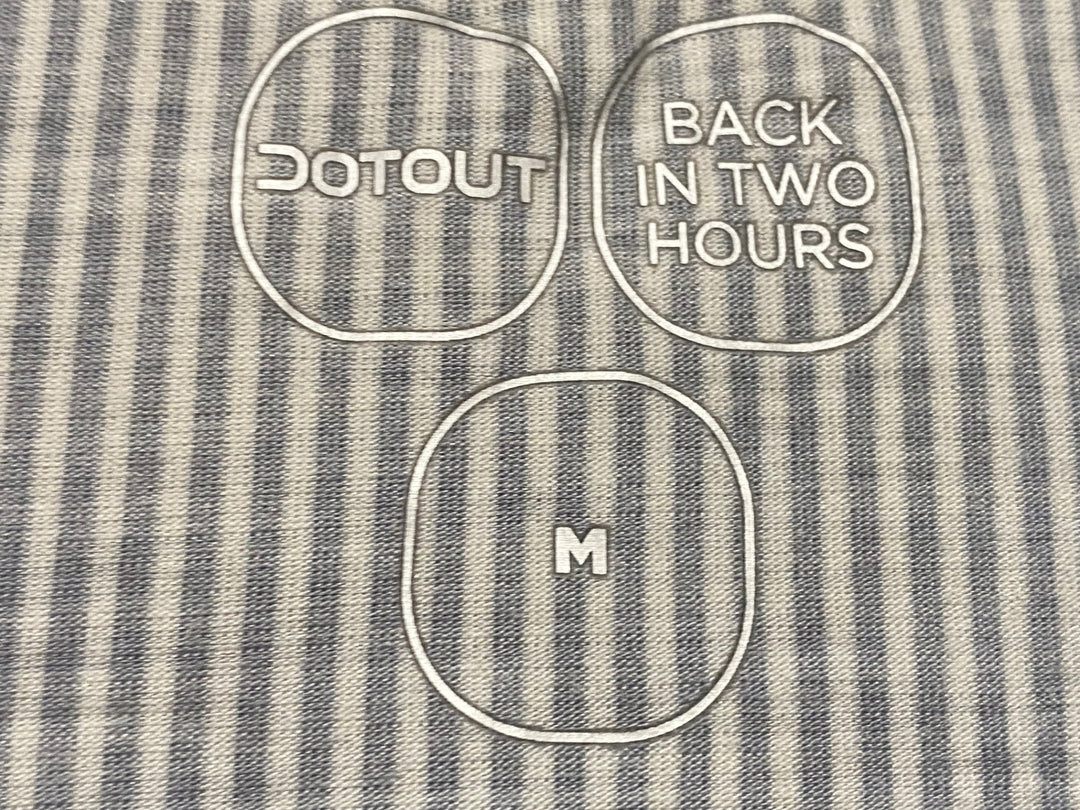 JV335 ドットアウト DOT OUT 半袖サイクルジャージ 黒白 M