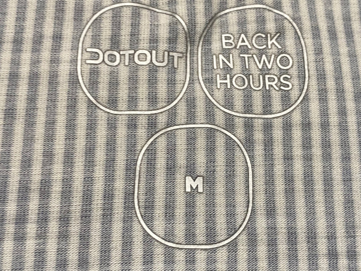 JV335 ドットアウト DOT OUT 半袖サイクルジャージ 黒白 M