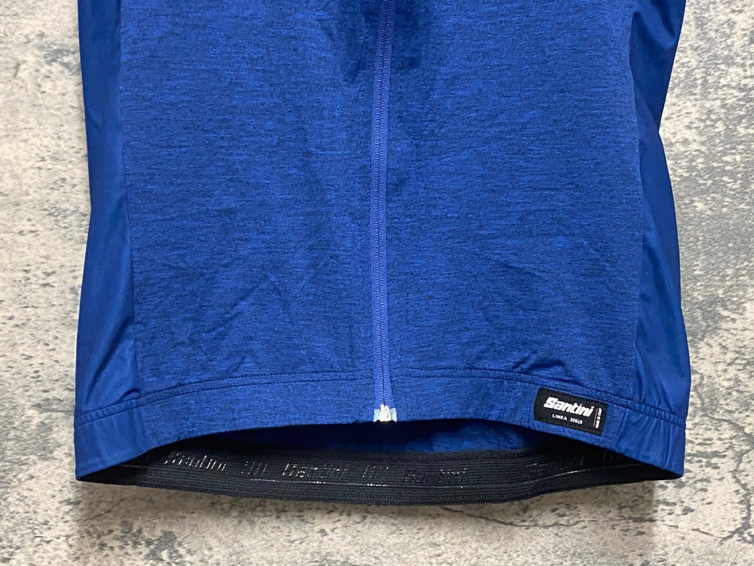 KJ521 サンティーニ Santini 半袖 サイクルジャージ ネイビー Ｍ