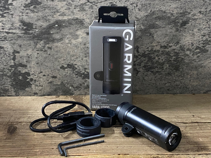 KE874 ガーミン GARMIN バリア VARIA UT800 フロントライト 点灯確認済