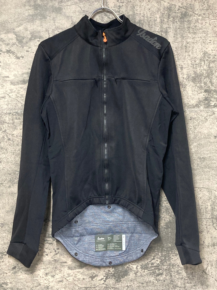 JW185 イザドア ISADORE 長袖サイクルジャケット M 黒 裏起毛