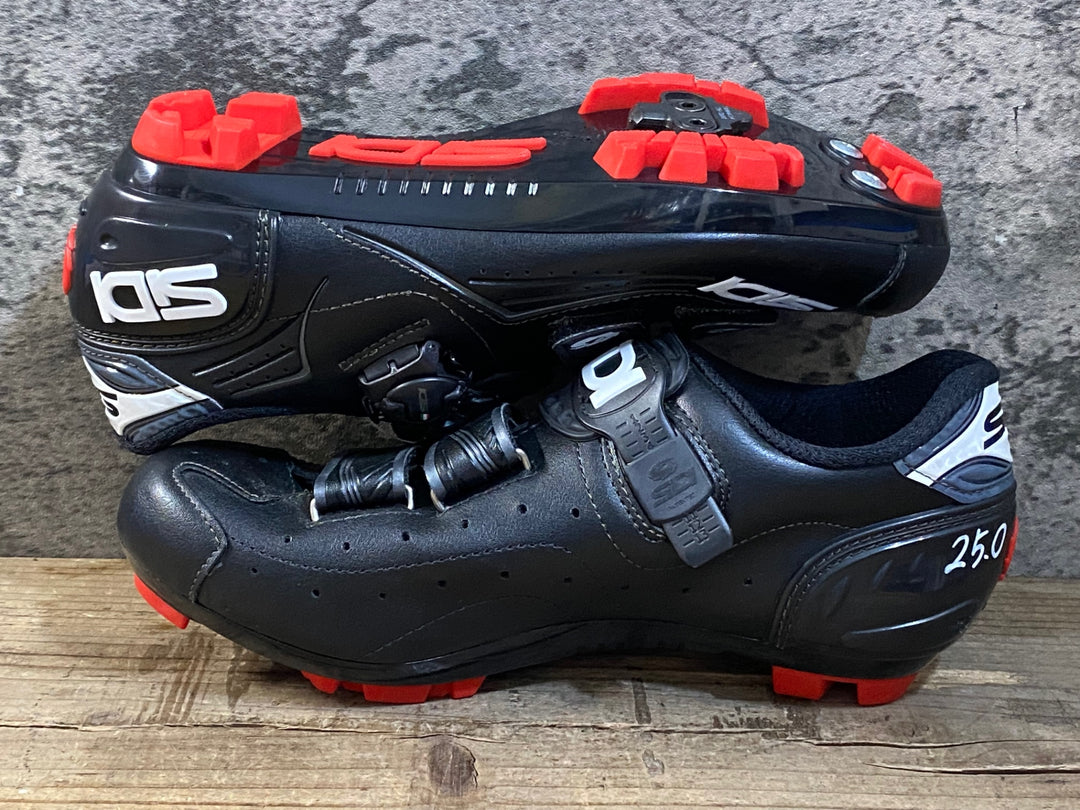 KG410 シディ SIDI TRACE MTB ビンディングシューズ 2穴 ブラック EU40 ※ペン字あり